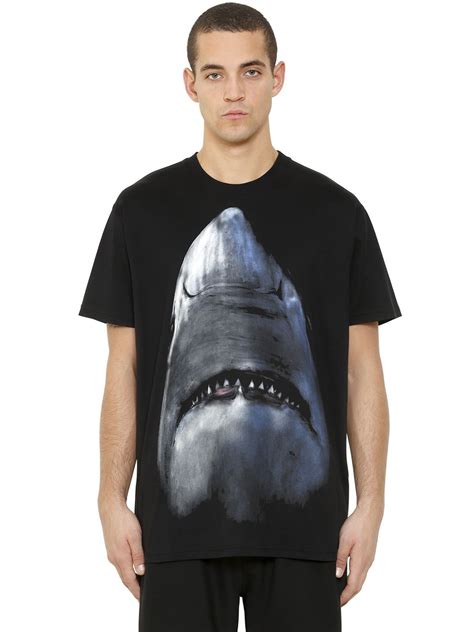 givenchy shark print jersey